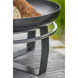 Cook King Feuerschale VIKING Ø 100 cm Schwarz