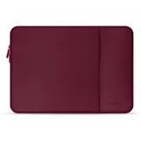 techprotect Tech-Protect Neopren-Laptoptasche 15-16 Zoll – Burgunderrot