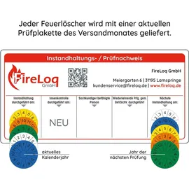 fireloq Kohlendioxidlöscher 89B 5 LE Co2