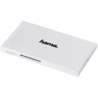 Hama - Kartenleser (CF MS, MS PRO, SD, MS Duo, MS PRO Duo, microSD, SDHC, microSDHC, MS PRO-HG Duo, SDXC, microSDXC) - / Weiß