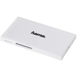 Hama - Kartenleser (CF MS, MS PRO, SD, MS Duo, MS PRO Duo, microSD, SDHC, microSDHC, MS PRO-HG Duo, SDXC, microSDXC) - / Weiß