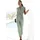 LASCANA Overall LASCANA, Damen, Gr. 36, N-Gr, grün (jade), Jersey, Obermaterial: 95% Polyester, 5% Elasthan, unifarben, figurumspielend knöchellang, V-Ausschnitt, Overalls Overall, aus knitterfreier Ware, eleganter Jumpsuit in Wickeloptik, bügelfrei, Topseller