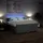 vidaXL Boxspringbett 180 x 200 cm Dunkelgrau