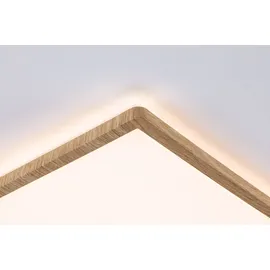 Paulmann Atria Shine 1 eckig Holzoptik