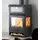 Teba TKS 15 Stahl Schwarz/Abdeckplatte Glas