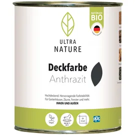 Ultra Nature Deckfarbe Anthrazit 0,75 l
