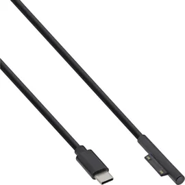 InLine USB-C 2 m Schwarz