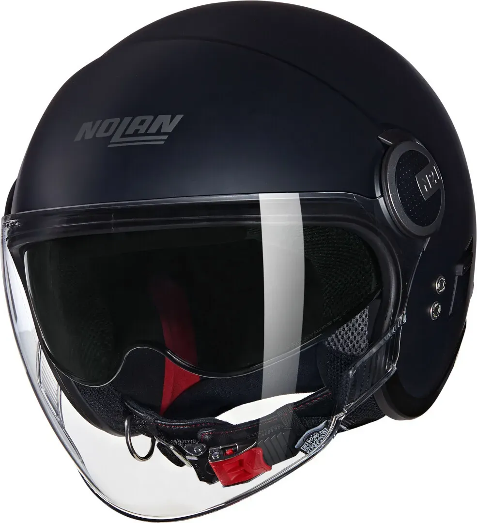 Nolan N21 Visor 06 Classico Jethelm, schwarz, Größe 2XS für Männer