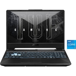 Asus TUF Gaming F15 FX506HC-HN004W Gaming-Notebook (39,6 cm/15,6 Zoll, Intel Core i5 11400H, GeForce RTX 3050, 512 GB SSD) schwarz