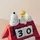 Grupo Erik Ewiger Kalender Snoopy Hundehütte 3D Rot