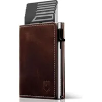 luxuskollektion DODENSHA MagSnap Geldbörse Herren Slim Wallet schwarz