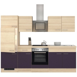 Flex-Well Küchenzeile mit E-Geräten, Breite 270 cm,