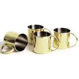 Echtwerk 4er-Set: Cocktail-Becher in Gold | 480 ml