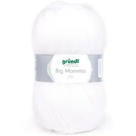 Gründl Wolle Big Mamma Weiß 400 g