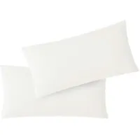 EXKLUSIV HEIMTEXTIL Kissenbezug Hülle Doppelpack mit Reißverschluss 40 x