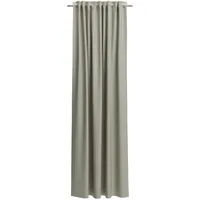 Neutex for you! Verdunkelungsvorhang NEUTEX FOR YOU "INSULA", beige (hellbeige), Gardinen, 155cm, Multifunktionsband, 140cm, Polyester, Uni-Dimout für starke Verdunklung, nach Maß, B:140cm H:155cm