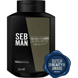 Sebastian Professional Seb Man The Multitasker 3in1 Hair, Beard & Body Wash 250 ml
