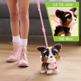Just Play Hasbro FurReal Friends Walk-A-Lots Bernadoodle 20 cm mehrfarbig