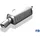 Fox Auspuff Sportauspuff Endschalldämpfer für Peugeot 206 S16/ S16 Cabrio 2,0l