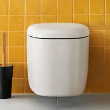 Vitra Plural Wand-WC mit WC-Sitz Weiß hochglanz