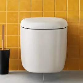 Vitra Plural Wand-WC mit WC-Sitz Weiß hochglanz