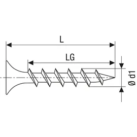 SPAX Schnellbauschrauben 3,9 x 45 mm 500 Stück