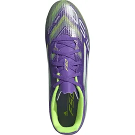 adidas F50 Club FG/MG Herren Purple Rush/Cloud White/Lucid Lemon 44 2/3