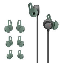 kwmobile 6x Silikonaufsätze für Huawei FreeLace Pro - Ersatz Ohrstöpsel in 3 Größen - Ear Tips für In-Ear Kopfhörer - Zubehör Ersatzpolster... - Grün