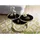 Wohnling Couchtisch WL5.767 Glas schwarz 58 x 43 x 58 cm