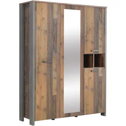 FORTE Kleiderschrank Clif 156 x 205 cm