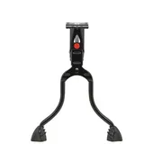 HEBIE Unisex – Erwachsene Rex Zweibeinständer schwarz, 26cm