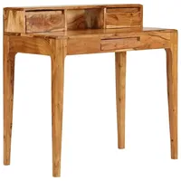 VidaXL Schreibtisch mit Schubladen Massivholz 88 x 50 x