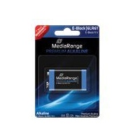 MediaRange Premium E-Block - Batterie 6LR61 - Alkalisch