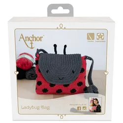 Anchor Häkel Set Tasche Marienkäfer
