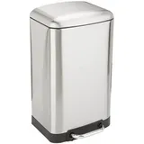 Kitchen Move Tret-Abfallsammler 30 l Silber