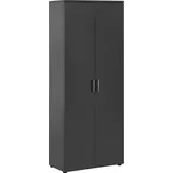 MÖBELPARTNER Aktenschrank 1500, 701491 anthrazit 4 Fachböden 80,2 x 41,0 x 199,7 cm