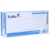 Igefa Handelsgesellschaft mbH&Co.KG Kolibri Premium U.hands.nitril unsteril pf L blau