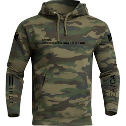 Thor Division Camo, Kapuzenpullover - Dunkelgrün/Oliv - XL