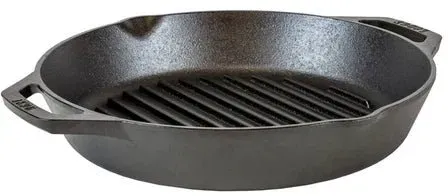 Lodge Grill-Gusspfanne mit Loop Griffen, rund - 30cm