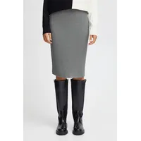 B.YOUNG Bleistiftrock BYMMMORLA PENCIL SKIRT - 20815307 modischer Rock in Grau | Gr.: XXL