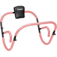 Relaxdays Bauchtrainer AB Roller, Bauchmuskeltrainer, faltbar, HxBxT: 66 x