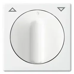Drehknopf Jalousie Busch-balance SI aws glz Symbol Pfeile