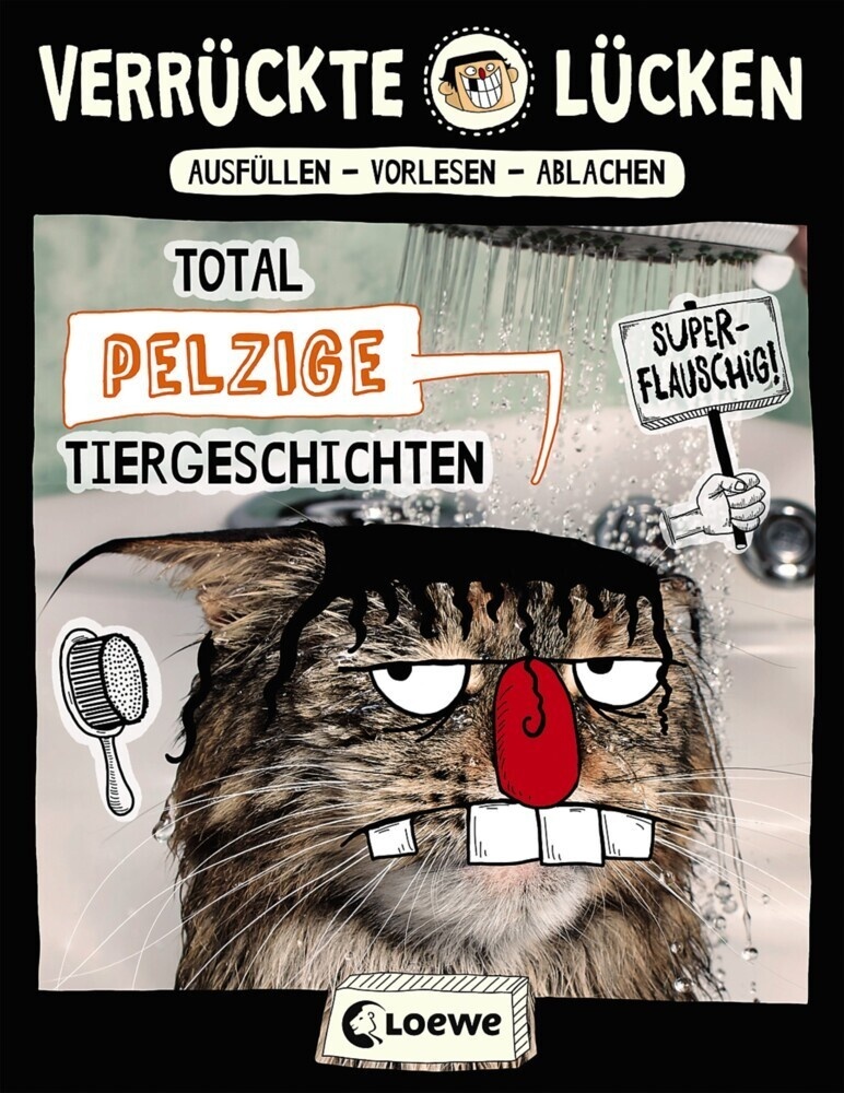 Total Pelzige Tiergeschichten / Verrückte Lücken Bd.10 - Jule Ambach  Kartoniert (TB)
