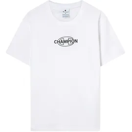 Champion Graphic Crewneck T-Shirt weiß S