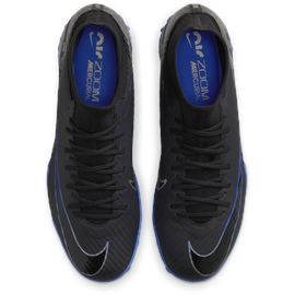 Nike Mercurial Superfly 9 Academy Tf Fußballschuh, Schwarz Blau Black Chrome Hyper Royal, 44.5
