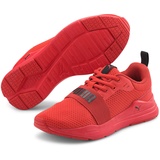 Puma Unisex Sneaker, Wired Run Jr Rot, 35.5
