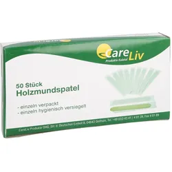 Holzmundspatel einzeln verpackt