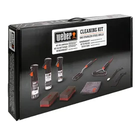 Weber Reinigungs-Set 10-tlg. Edelstahl schwarz