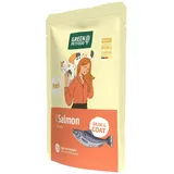 Green Petfood Paté mit Lachs 8 x 85 g