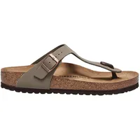Birkenstock Gizeh Birko-Flor Nubuk stone 41